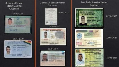 Cédula falsa a Sebastián Marset