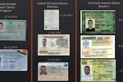 Cédula falsa a Sebastián Marset