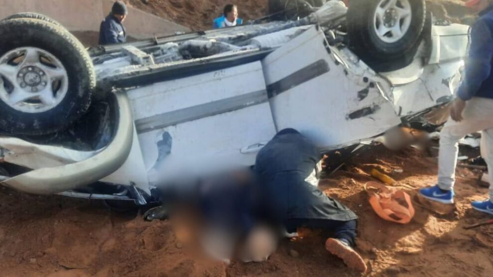 Accidente en la carretera Uyuni – Tupiza dejó cinco muertos