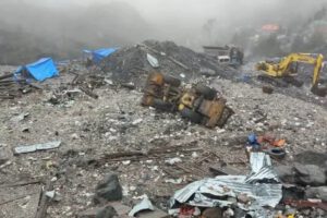 explosión en Sorata