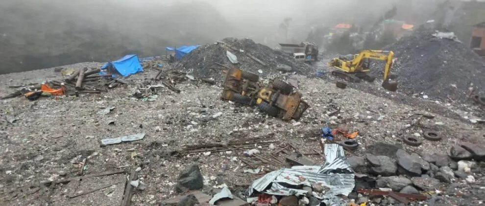 explosión en Sorata