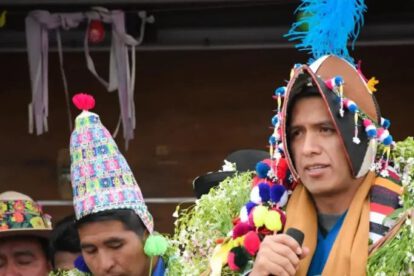 Andrónico Rodríguez candidato presidencial en Potosí