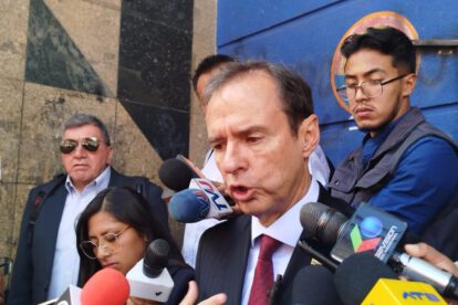 Tuto Quiroga aclara su no participación en encuesta de Doria Medina