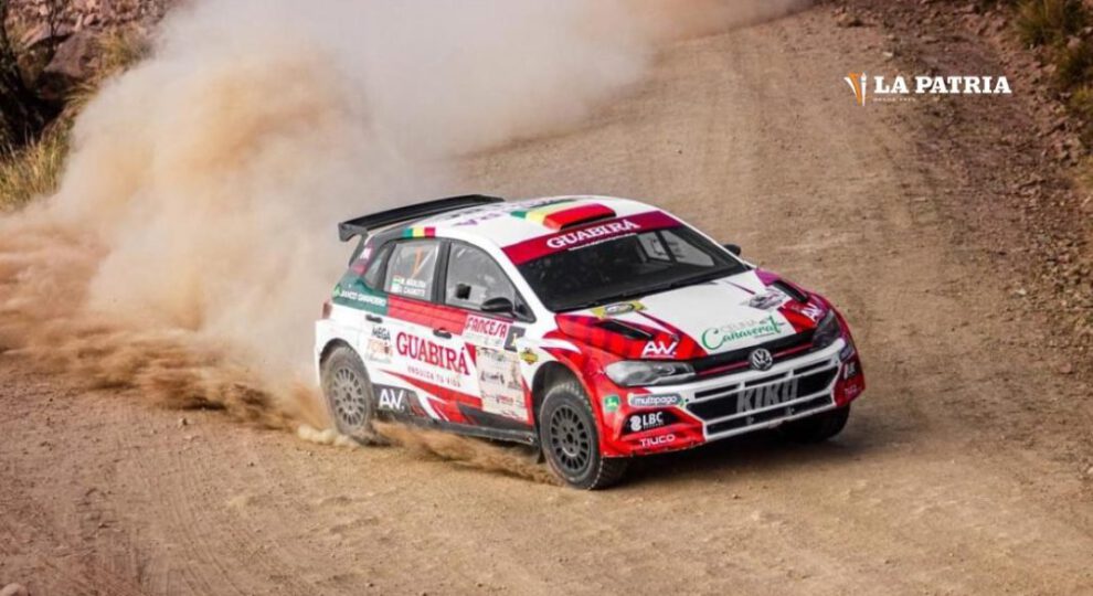 Buena labor de Mariano Aguilera en el nacional de Rally en Potosí