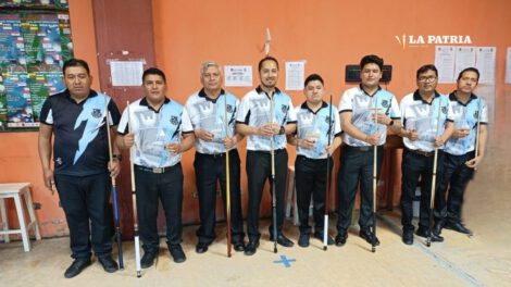 Campeonato nacional de billar en Sucre