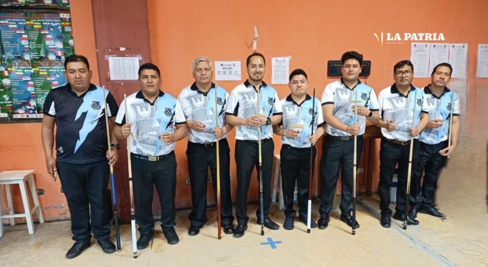 Campeonato nacional de billar en Sucre