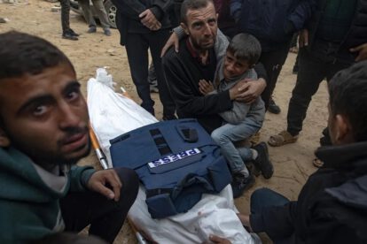 Ataque aéreo israelí que dejó dos periodistas muertos en Gaza