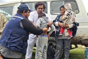 Desastre por lluvias en Bolivia