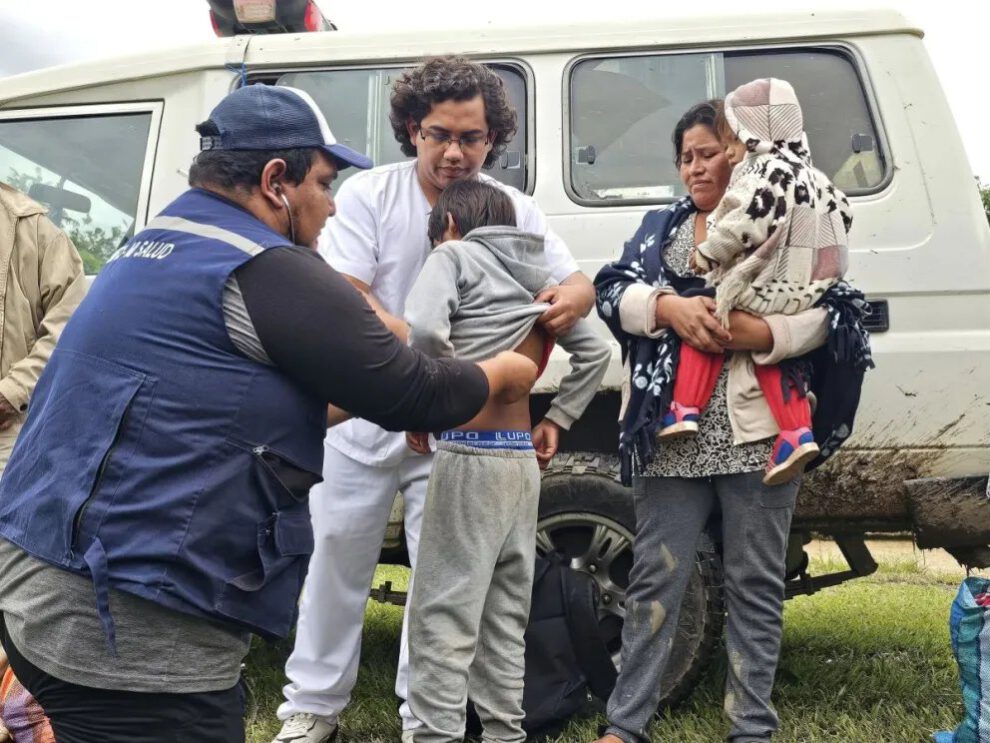 Desastre por lluvias en Bolivia