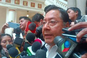 Luis Arce critica políticas arancelarias de EE. UU.