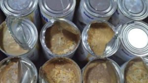 Incautación de cocaína oculta en latas de leche