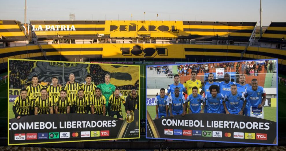 San Antonio en Copa Libertadores enfrentando a Peñarol