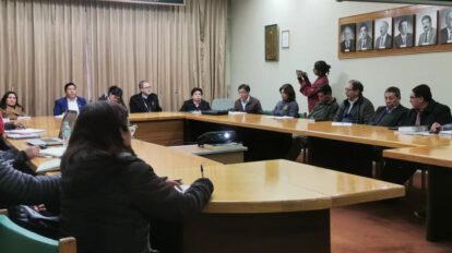 acción popular contra minería ilegal en Oruro