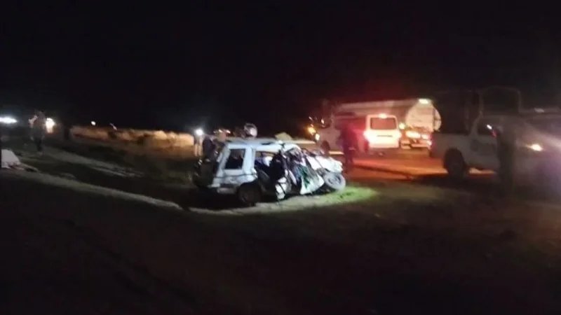 Accidente en carretera La Paz Oruro