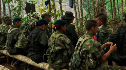 reclutamiento forzado de menores en Colombia