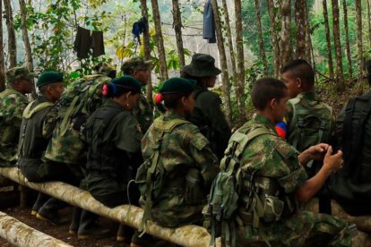 reclutamiento forzado de menores en Colombia