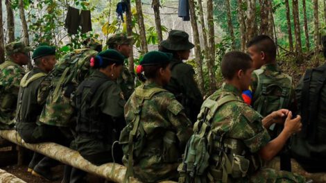 reclutamiento forzado de menores en Colombia