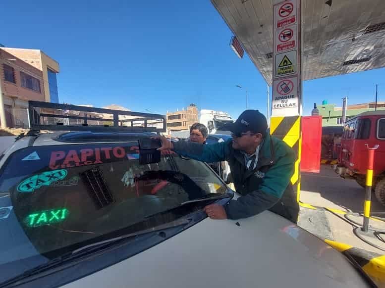 Verificación de la etiqueta B-Sisa falsificada en Yacuiba