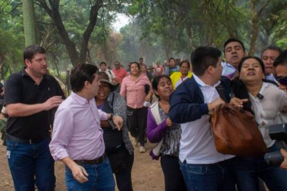 Intento de homicidio concejales en Jardín Botánico