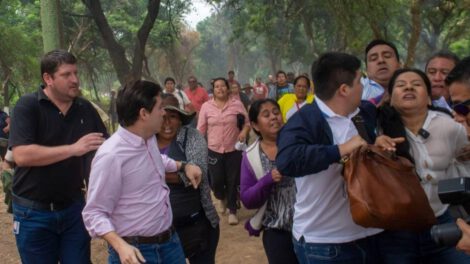 Intento de homicidio concejales en Jardín Botánico