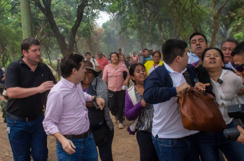 Intento de homicidio concejales en Jardín Botánico