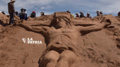 Esculturas en Arena en Oruro