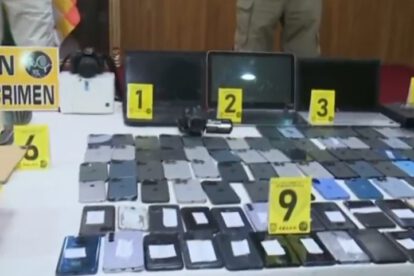 Felcc incauta dispositivos electrónicos en El Alto