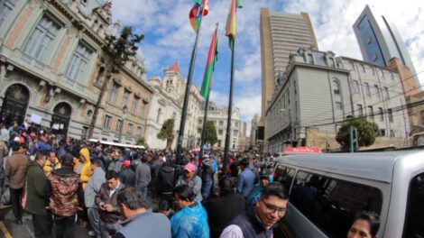 paro indefinido choferes La Paz