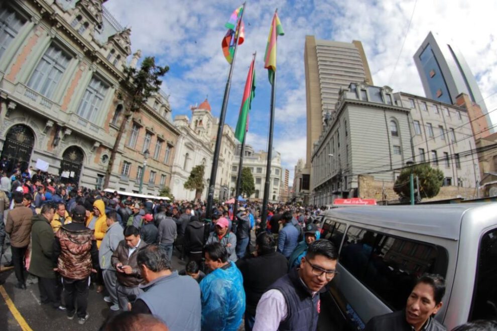 paro indefinido choferes La Paz