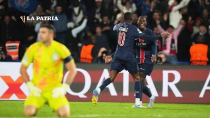 PSG doblega al Aston Villa en la Champions League