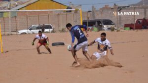 Torneo de fútbol playa Sub-20 organizado por AFO