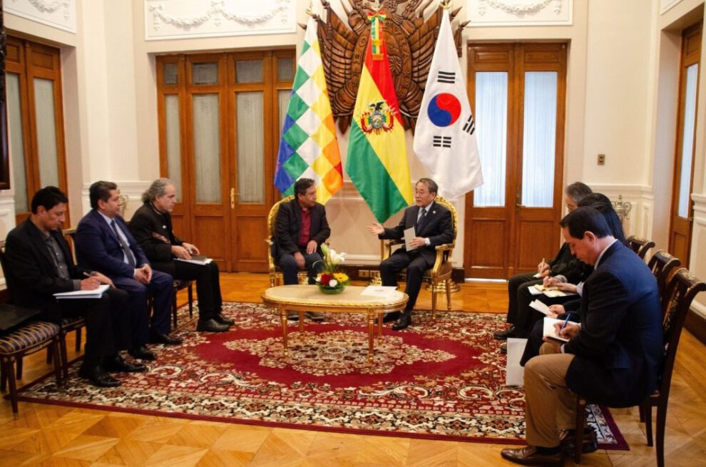 Bolivia y Corea del Sur fortalecen relaciones