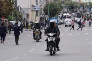 paro de transportistas en La Paz
