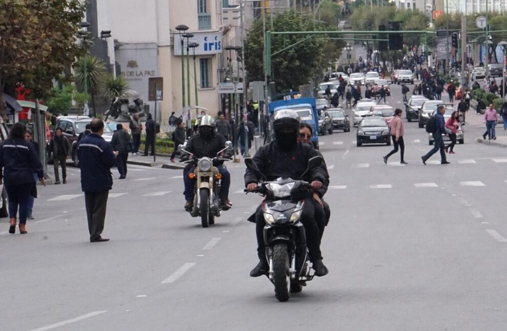 paro de transportistas en La Paz