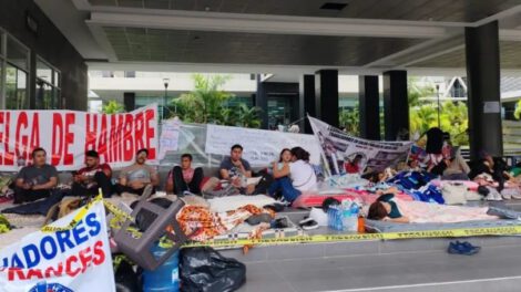 paro de salud en Santa Cruz