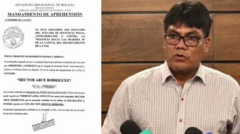Héctor Arce enfrenta orden aprehensión por difamación