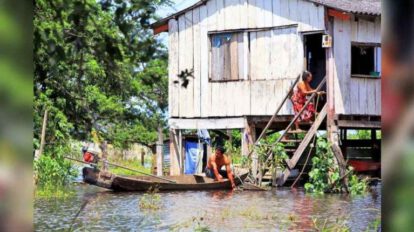 Alerta naranja por inundaciones en 230 municipios del país