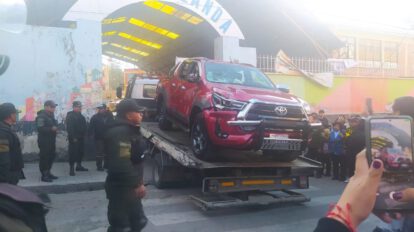 Niño atropellado en La Paz