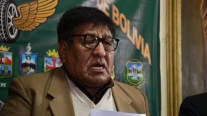 Confederación de Choferes de Bolivia respalda aumento de tarifa en La Paz