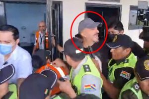 Detención del abogado Jorge Valda en Santa Cruz