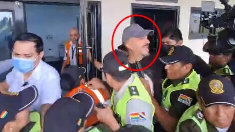 Detención del abogado Jorge Valda en Santa Cruz