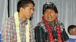 Reunión urgente análisis político con Andrónico Rodríguez y Evo Morales