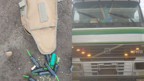 Decomiso de dinamitas en Oruro