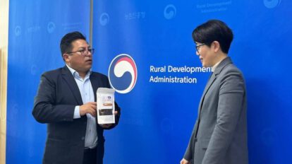 cooperación en desarrollo agropecuario entre Bolivia y Corea del Sur