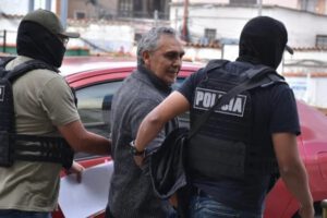 Aprehensión del general Bracamonte en su domicilio