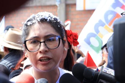 Eva Copa presenta oficialmente su agrupación política Morena
