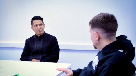 Andrónico Rodríguez reunión España