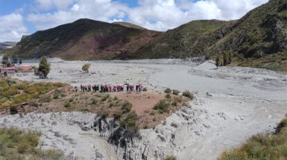 denuncia contra Comibol por mazamorra en Llallagua
