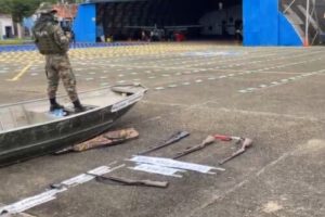 Incautación de cocaína en Beni