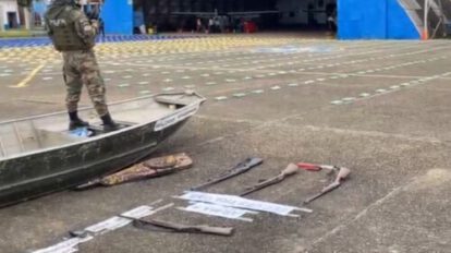 Incautación de cocaína en Beni